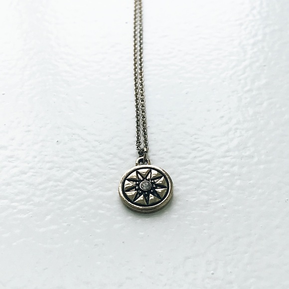 Necklace 16”-19” Sun/Compass Simple Necklace - Picture 10 of 10